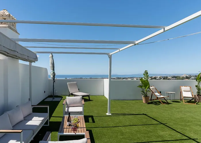 Apartamento Luxurious Penthouse With Mountain And Sea View 422 Estepona